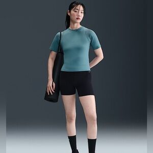 Nike Zenvy Rib Dri-Fit Short Sleeve